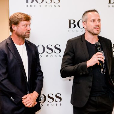 VIPs celebram à vinda do premiado velejador britânico Alex Thomson ao Brasil