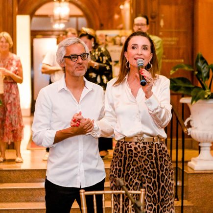 Coquetel de inauguração dos painéis do Belmond Copacabana Palace