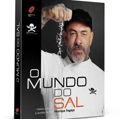 Henrique Fogaça lança o livro “O Mundo do Sal – História, cultura e receitas “