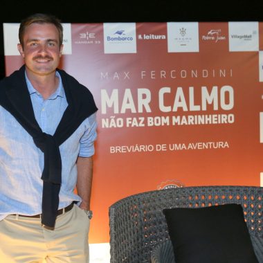 Lançamento Livro Mar Calmo do Ator Max Fercondini